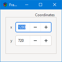 Current example output