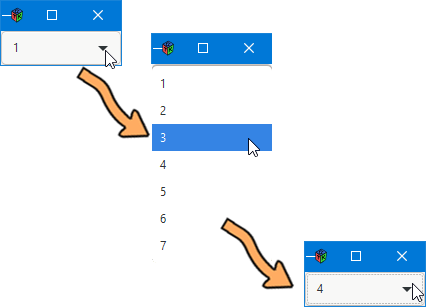 Current example output