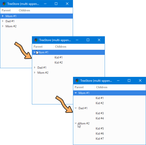 Current example output